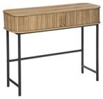 Console COLVA, commode Beige - Bois manufacturé - 35 x 81 x 100 cm