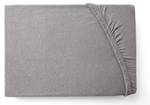 Boxspringbett Spannbettlaken 180-200x220 Grau - Breite: 200 cm