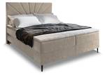 Boxspringbett MURI Beige - Breite: 160 cm