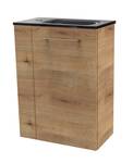 Gäste-WC Set SBC Milano Braun (2-teilig) Braun - Holzwerkstoff - 1 x 2 x 2 cm