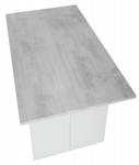 Ausziehbarer Tisch Garland Grau - Holzwerkstoff - 120 x 137 x 35 cm