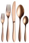 Tafelbesteck Manufacture Cutlery 20-tlg. Gold - Metall - 26 x 5 x 38 cm