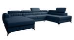 Ecksofa Renesmi U Marineblau