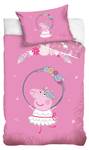 Babybettwäsche Peppa Pig Pink - Naturfaser - 100 x 135 x 1 cm