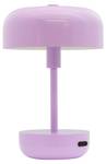 Tischlampe aufladbar Haipot Violett