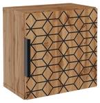 Seitenschränke DIAMOND SCAB32 1D Beige - Holzwerkstoff - Kunststoff - 32 x 32 x 18 cm