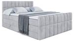 Boxspringbett MIAMI-Z KING Grau - Breite: 140 cm