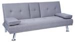 3er-Sofa F60 Grau - Textil - 166 x 77 x 81 cm