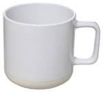 Kaffeebecher aus Keramik MINERAL, 400 ml Weiß - Keramik - 13 x 10 x 10 cm