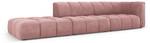 modulares Sofa SERENA 4 Sitzplätze Pink