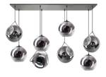 Suspension Orb Noir - Métal - 30 x 25 x 130 cm