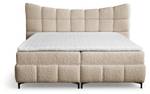 Boxspringbett Blosom Beige - Breite: 238 cm