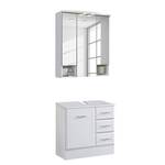 2 pezzi Set da bagno UB-Set Poseidon Bianco