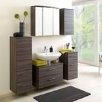 2 pezzi Set da bagno UB-Set Well-ness Effetto quercia scura