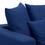 Sofa Bilbao (3-Sitzer) Webstoff Stoff Ramira: Blau