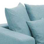 Sofa Bilbao (3-Sitzer) Webstoff Stoff Selva: Hellblau