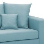 Sofa Bilbao (3-Sitzer) Webstoff Stoff Selva: Hellblau