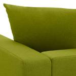 Sofa Bilbao (3-Sitzer) Webstoff Stoff Ramira: Limette