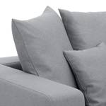 Sofa Bilbao (3-Sitzer) Webstoff Stoff Ramira: Silber