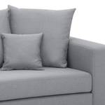 Sofa Bilbao (3-Sitzer) Webstoff Stoff Ramira: Silber