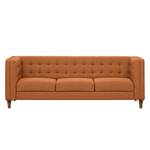 Sofa Buckingham (3-Sitzer) Webstoff Webstoff Milan: Rostbraun