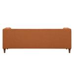 Sofa Buckingham (3-Sitzer) Webstoff Webstoff Milan: Rostbraun