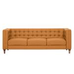 Sofa Buckingham (3-Sitzer) Echtleder Echtleder Gad: Cognac I