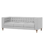 Sofa Buckingham (3-Sitzer) Echtleder Echtleder Gad: Grau