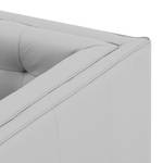 Sofa Buckingham (3-Sitzer) Echtleder Echtleder Gad: Grau