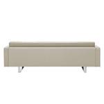 Sofa Chelsea (3-Sitzer) Webstoff Stoff Selva: Beige - Kufen