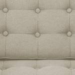 Sofa Chelsea (3-Sitzer) Webstoff Stoff Selva: Beige - Zylinder