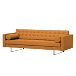 Sofa Chelsea (3-Sitzer) Echtleder Echtleder Gad: Cognac I - Kufen