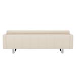 Sofa Chelsea (3-Sitzer) Echtleder Echtleder Gad: Creme - Kufen