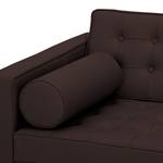 Sofa Chelsea (3-Sitzer) Echtleder Echtleder Gad: Dunkelbraun - Kufen