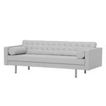 Sofa Chelsea (3-Sitzer) Echtleder Echtleder Gad: Grau - Zylinder