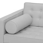 Sofa Chelsea (3-Sitzer) Echtleder Echtleder Gad: Grau - Zylinder