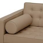 Sofa Chelsea (3-Sitzer) Echtleder Echtleder Gad: Taupe - Kufen