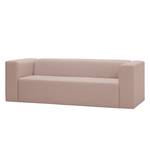 Canapé Graham (3 places) Tissu - Tissu Dona : Beige-Rose