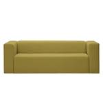 Sofa Graham (3-Sitzer) Webstoff Stoff Mera: Olivgrün