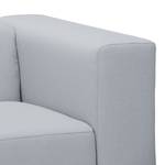 Sofa Graham (3-Sitzer) Webstoff Stoff Dona: Silber