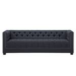 Sofa Grand Duo (3-Sitzer) Webstoff Webstoff Milan: Anthrazit