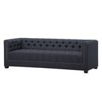 Sofa Grand Duo (3-Sitzer) Webstoff Webstoff Milan: Anthrazit