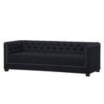 Sofa Grand Duo (3-Sitzer) Webstoff Stoff Ramira: Anthrazit