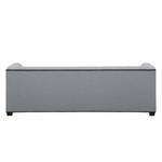 Sofa Grand Duo (3-Sitzer) Webstoff Stoff Ramira: Silber