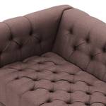 Sofa Grand (3-Sitzer) Webstoff Webstoff Milan: Grau-Braun