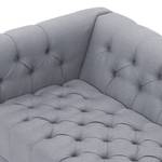 Sofa Grand (3-Sitzer) Webstoff Webstoff Milan: Hellgrau