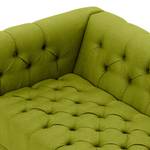 Sofa Grand (3-Sitzer) Webstoff Stoff Ramira: Limette