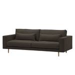 Sofa Lacona (3-Sitzer) Webstoff Stoff Mera: Braun-Grau