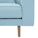 Sofa Lacona (3-Sitzer) Webstoff Stoff Mera: Hellblau