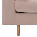 Sofa Marlon (3-Sitzer) Webstoff Stoff Dona: Beige-Rosa